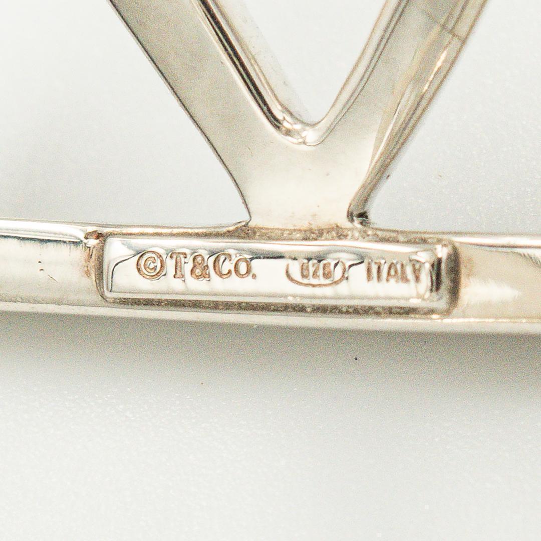 ティファニー ケルティック ノット ワイド カフ バングル シルバー