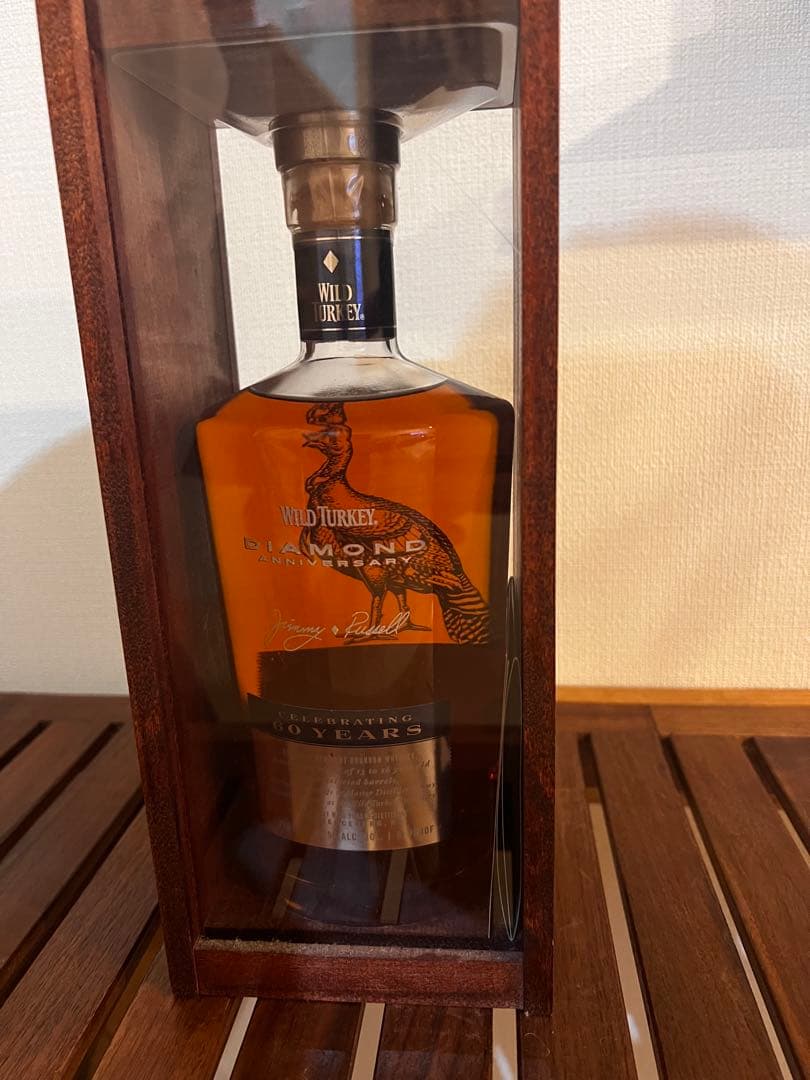 ワイルドターキーダイヤモンドアニバーサリー　ジミーラッセル60周年記念特別限定版