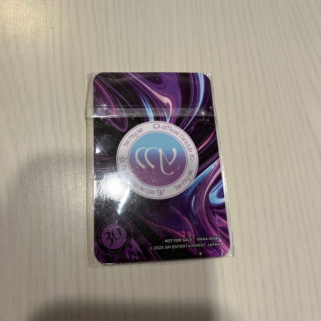 aespa ニンニン 30th FC限定抽選トレカ