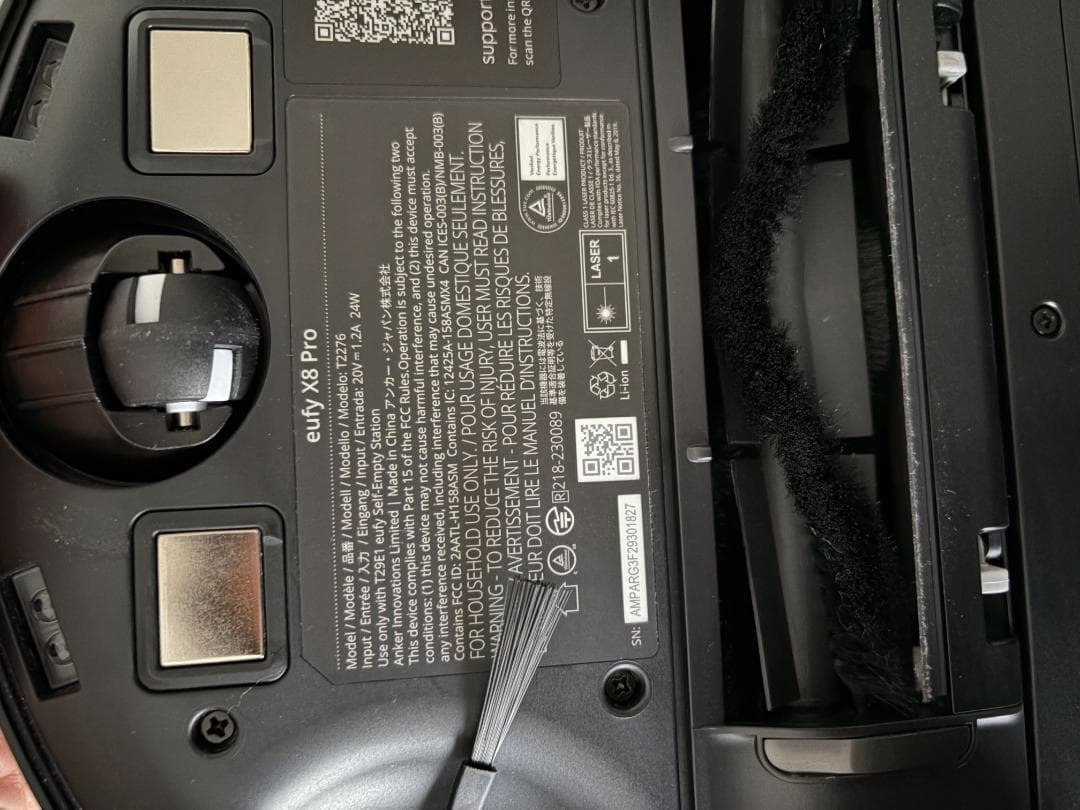美品 Anker Eufy Clean X8 Pro with お掃除ロボ 黒