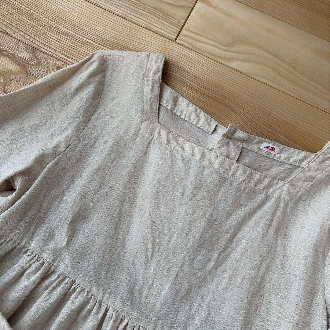 最終価格　ALDIN 長袖 チュニックワンピース