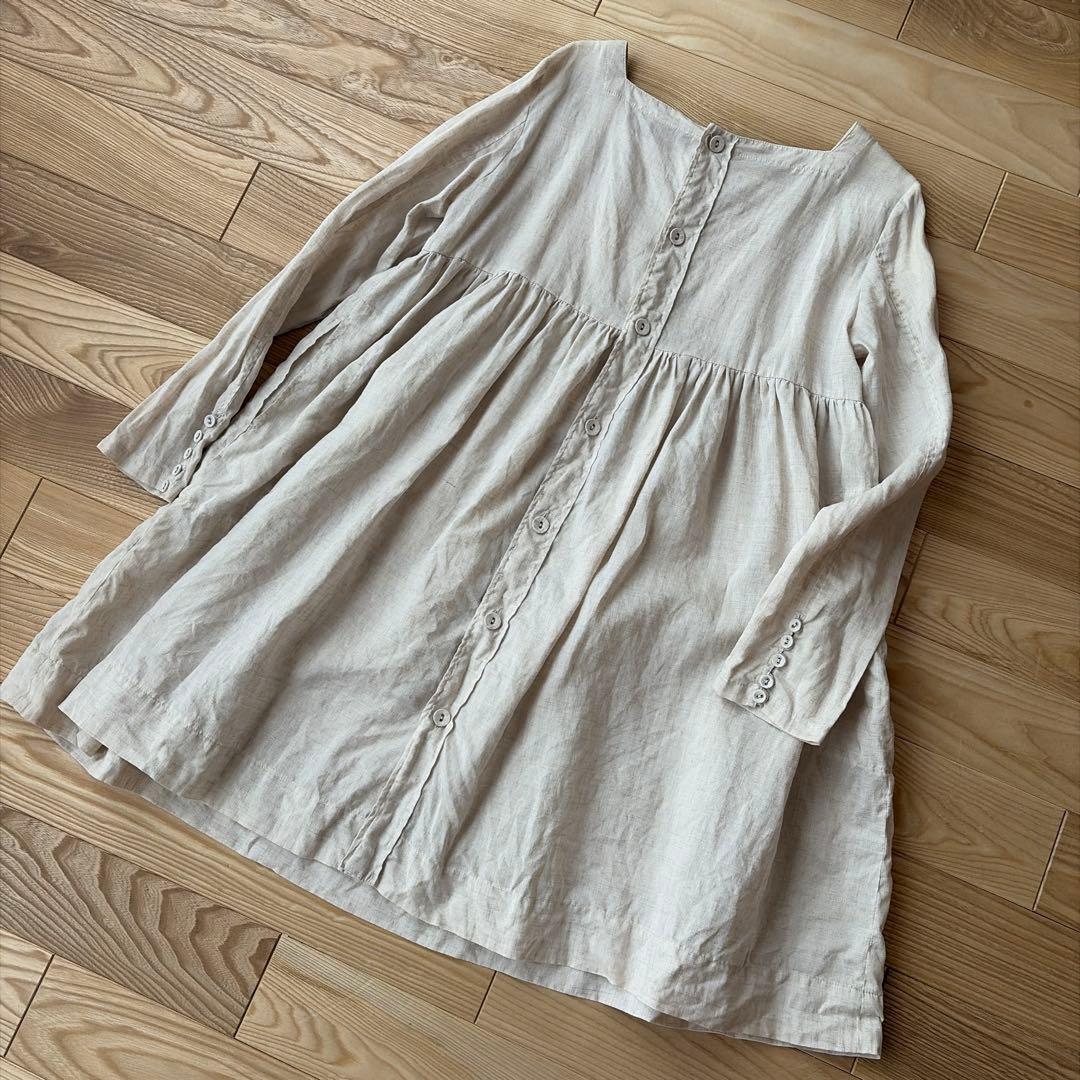 最終価格　ALDIN 長袖 チュニックワンピース