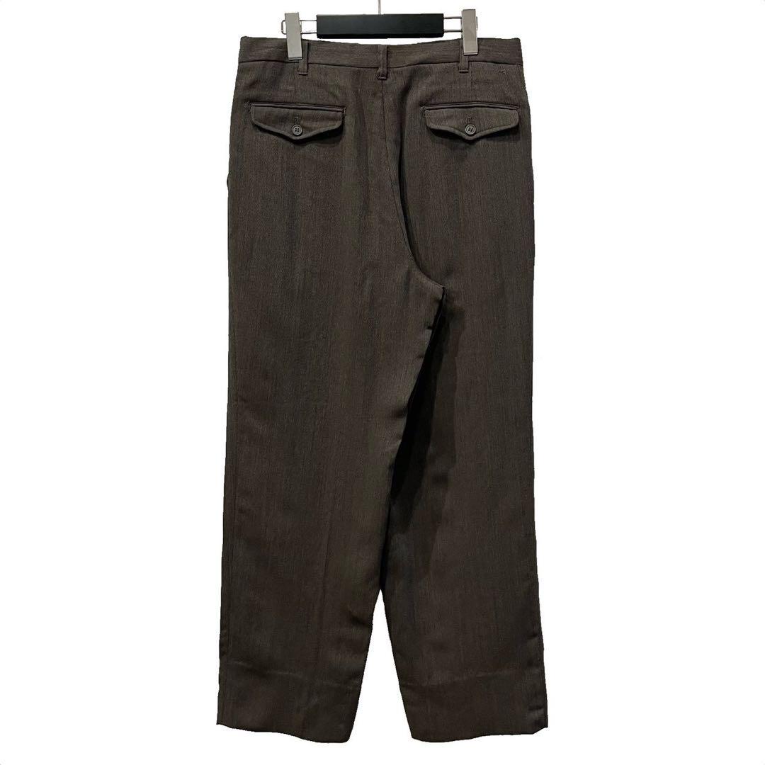 90s Christian DIOR 2タックウールスラックス 名作 HOMME