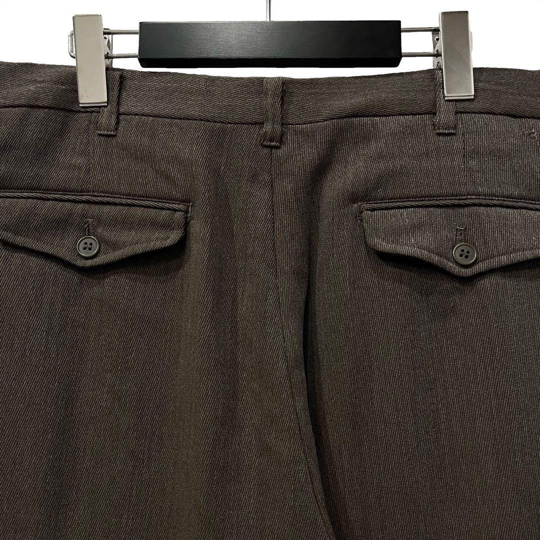 90s Christian DIOR 2タックウールスラックス 名作 HOMME