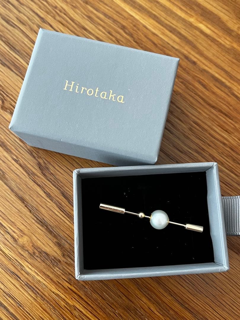 Hirotaka Short SPEAR ピアス アコヤパール+ゴールドビーズ