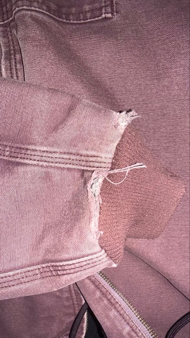 【希少】メキシコ製カーハート　アクティブジャケッワンポイントロゴ