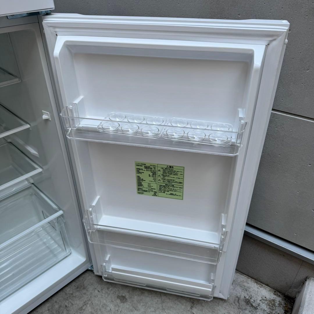 138⭐️2022年製★ヤマダ電機　冷蔵庫　大型　2ドア　ホワイト　一人暮らし