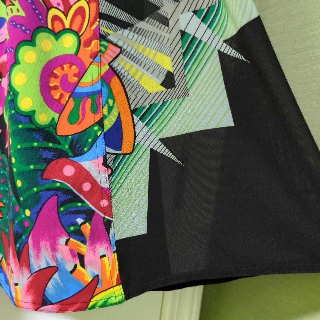 【専用】TOKUKO 1er VOL　チュニック　鳥さん　羽根　植物　カラフル