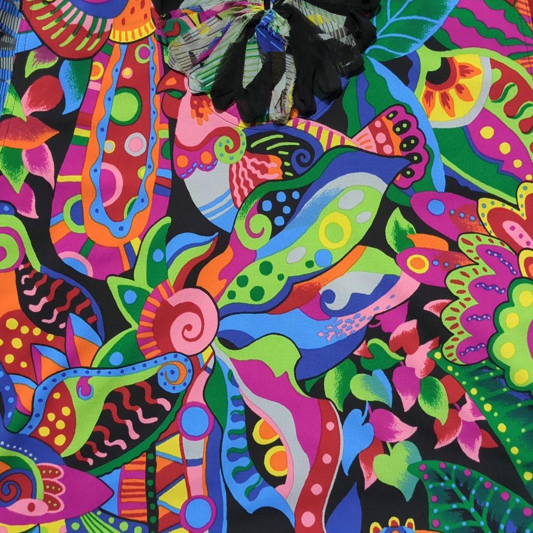 【専用】TOKUKO 1er VOL　チュニック　鳥さん　羽根　植物　カラフル