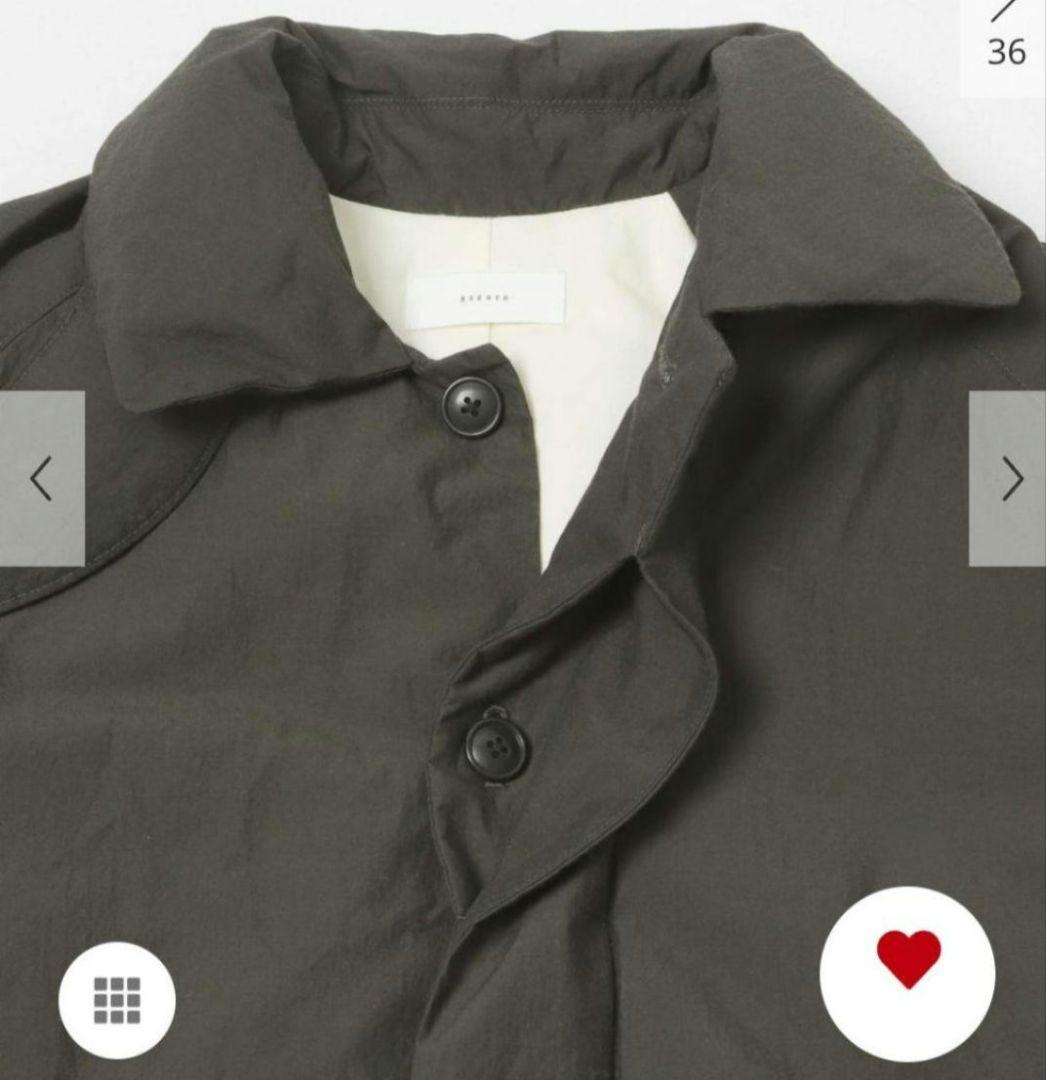 かぐれ　新品タグ付き　　　　　　　 コットンダウンコート　ブラック