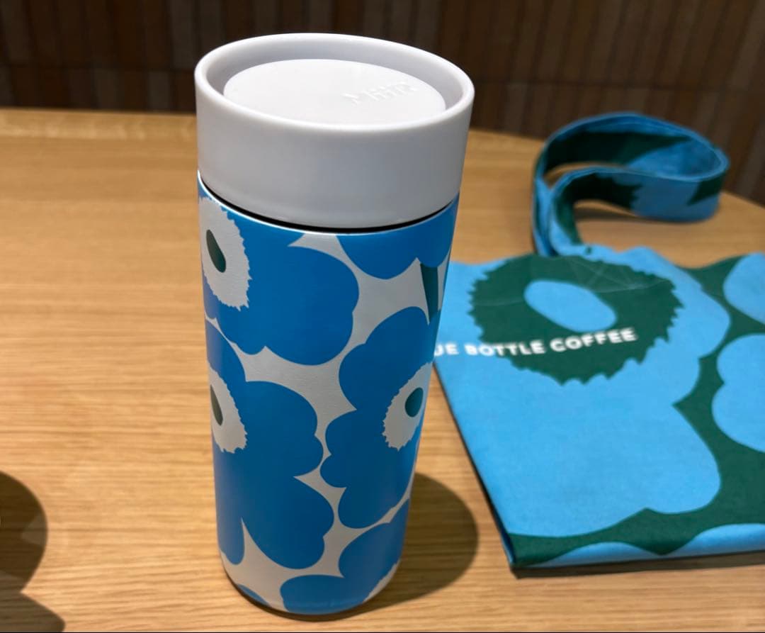 マリメッコ　ブルーボトルコーヒー　タンブラー