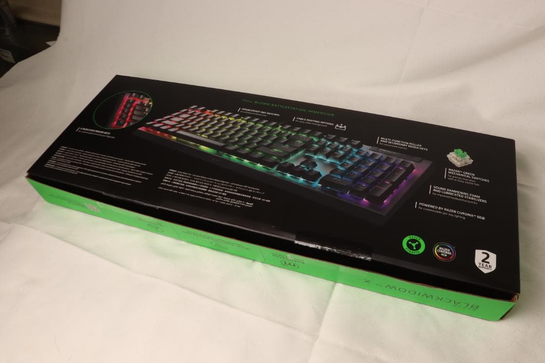 Razerゲーミングキーボード　Noodleクエスト　カップヌードル コラボ商品