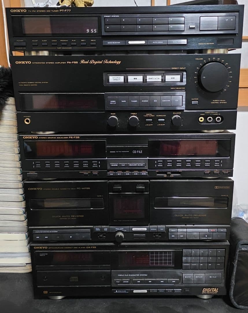 ONKYO コンポーネントシステム スピーカー付き