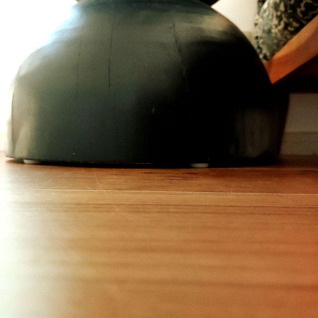 天然木 スツール ブラック