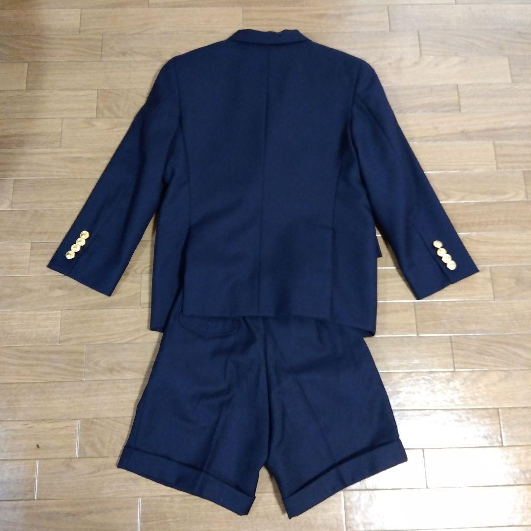 ラルフローレン＆ショパン130　フォーマル4点セット　ネイビー　ダブル　スーツ