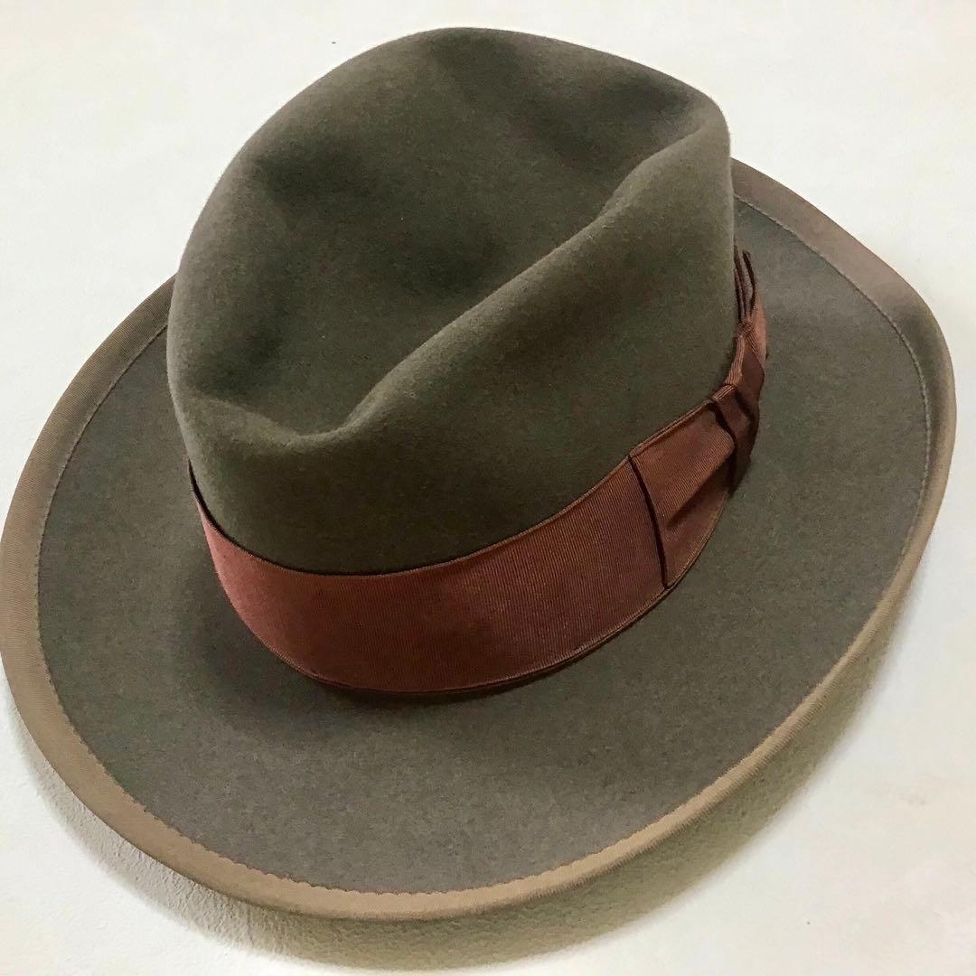 60’s ビンテージ ハットResistol Melorol アメリカ 帽子