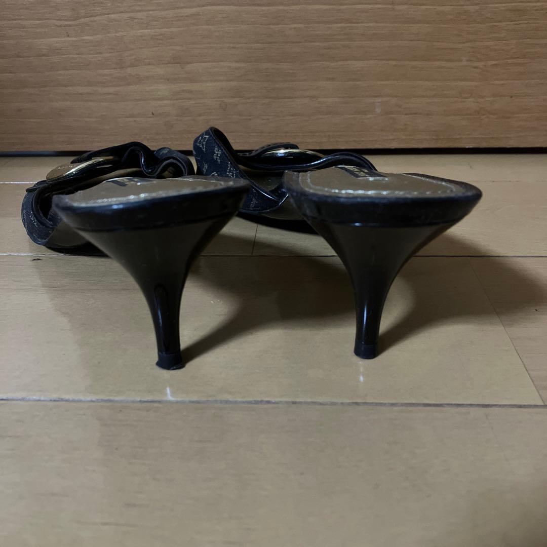 Louis Vuitton サンダル モノグラム柄　ダークブラウン