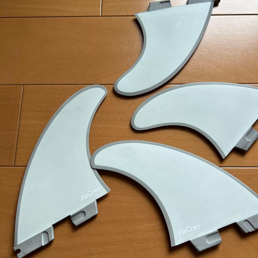 K*可様 FCS2 XLサイズ ハーレーイングルビー　クアッドフィン　エアコア