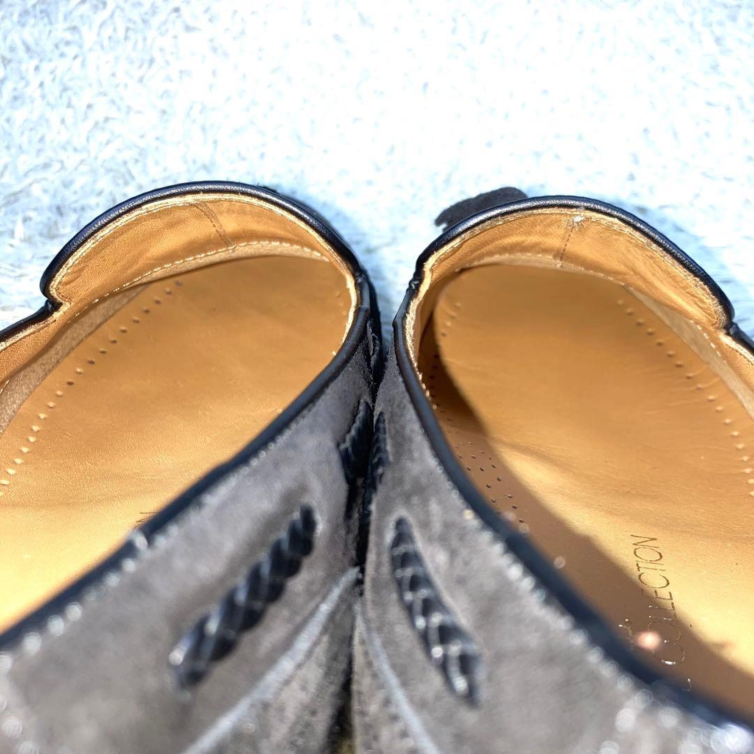 『美品』REGAL リーガル タッセルローファー スリッポン ブラック レザー