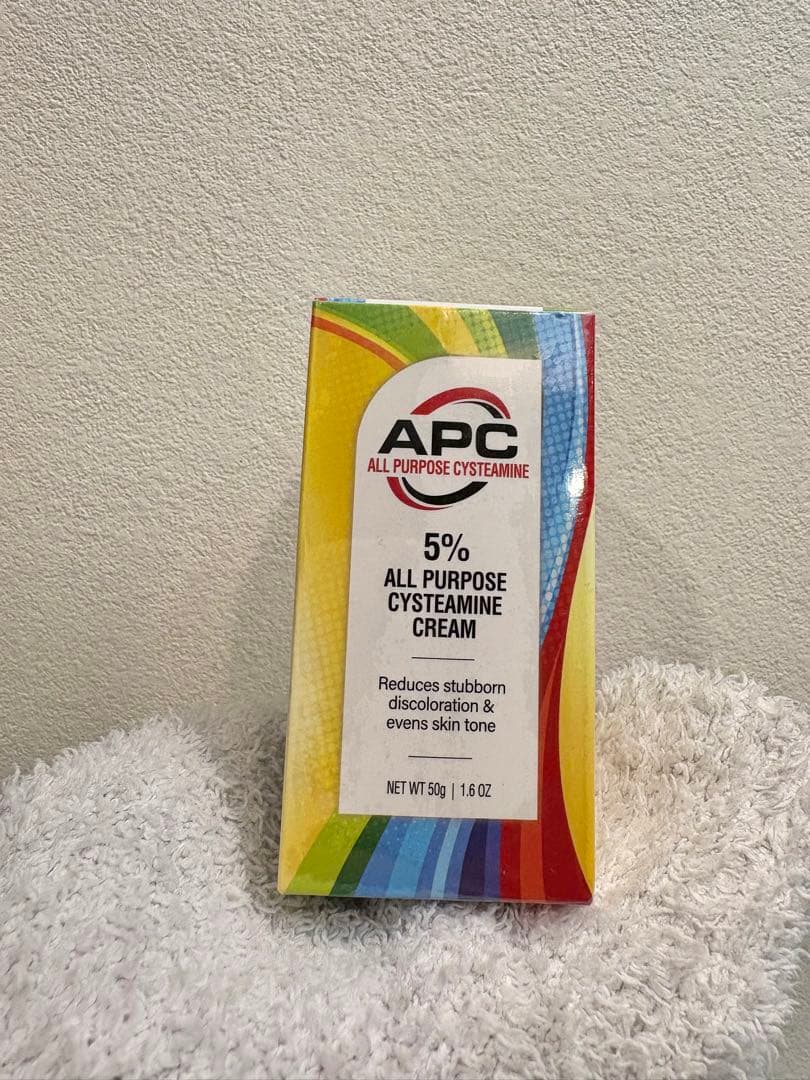 未使用未開封 APC 5% システアミンクリーム 50g