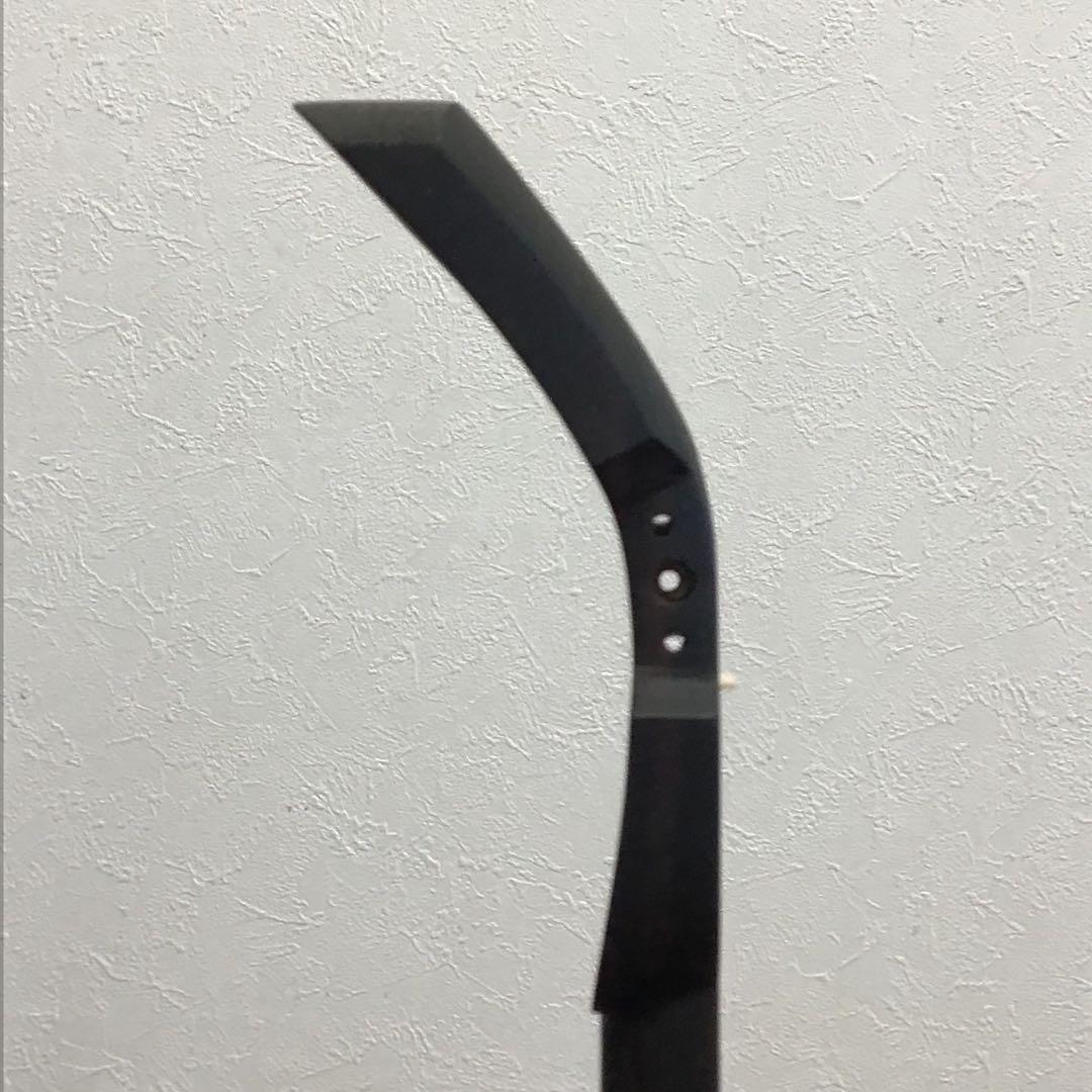 三線用棹(樹齢300年以上縞黒檀)塗装なし