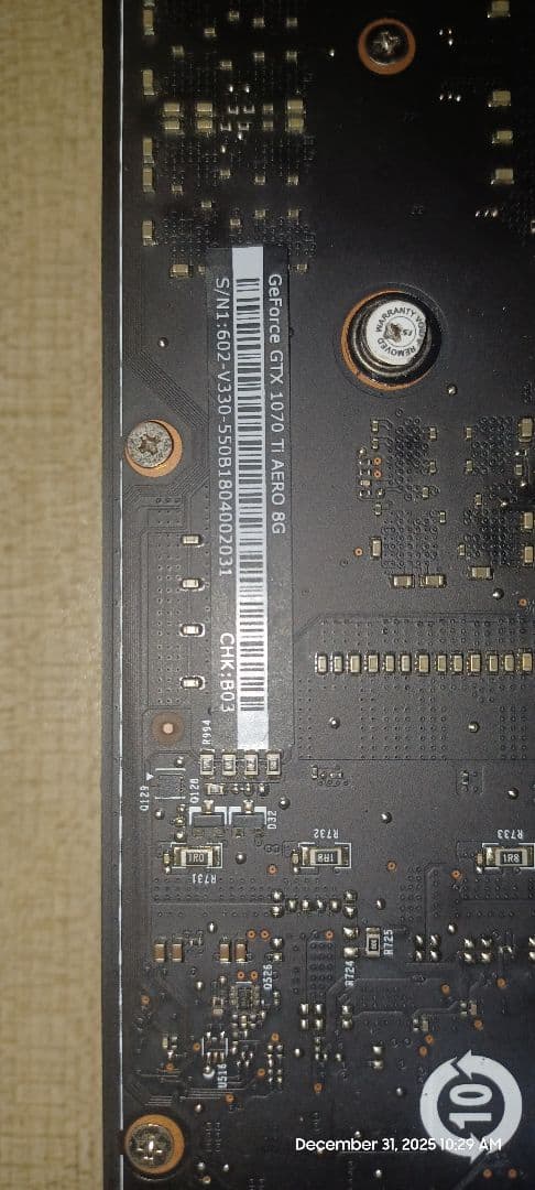 MSI GTX 1070 Ti 中古