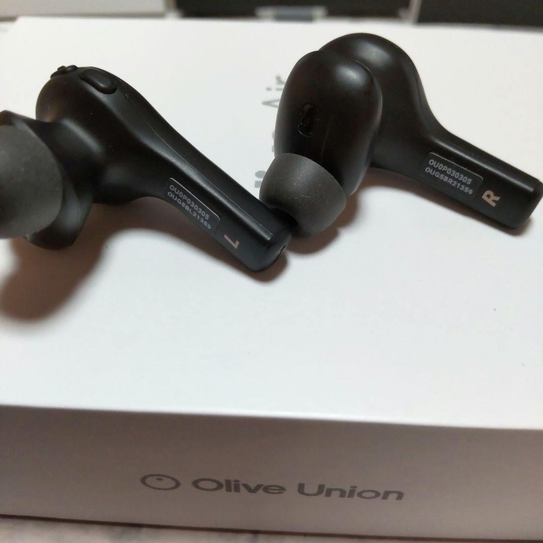 オリーブエアー(Olive Air)　集音器　認定製備品　ブラック　スマホで操作