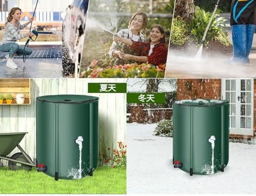 AFTWIND雨水タンク 家庭用 集水器 貯水タンク 50L～1000L選択可能