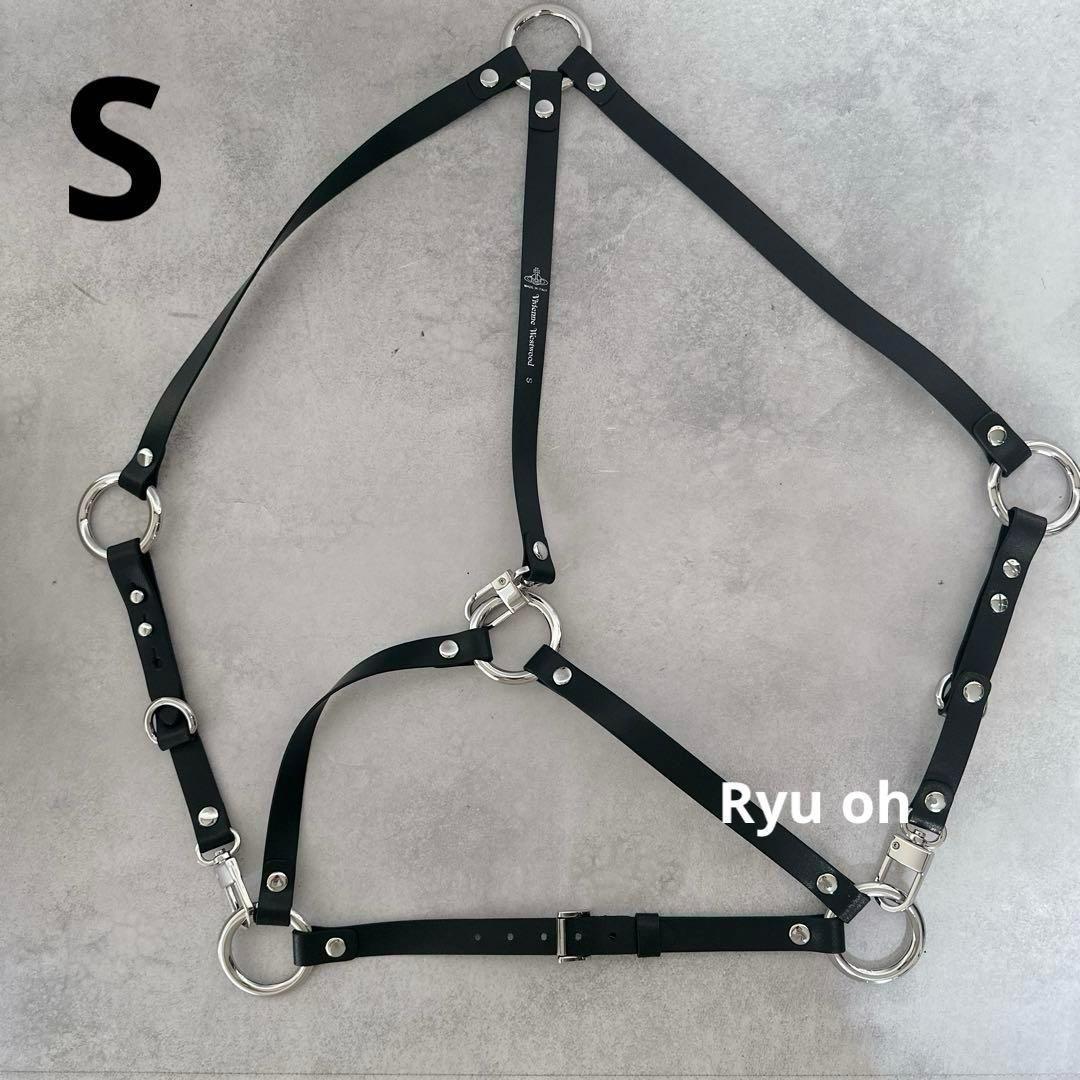 VIVIENNE WESTWOOD ハーネス ベルト ブラック S