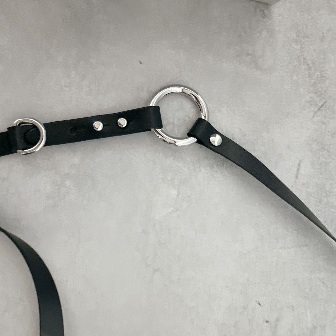 VIVIENNE WESTWOOD ハーネス ベルト ブラック S