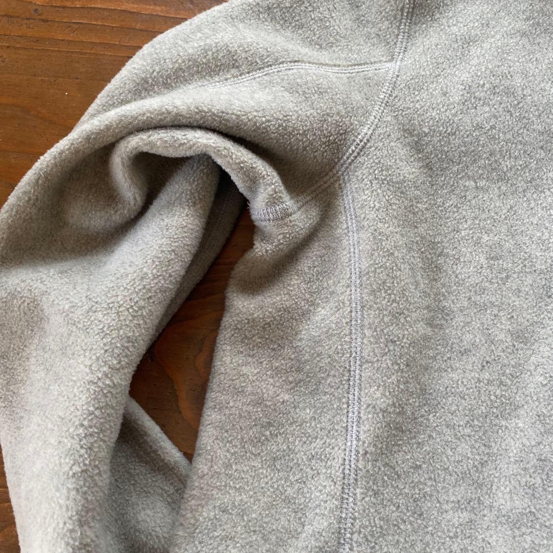 DANTON ＊ノーカラーフリースジャケット＊ベージュグレー＊40レディースも