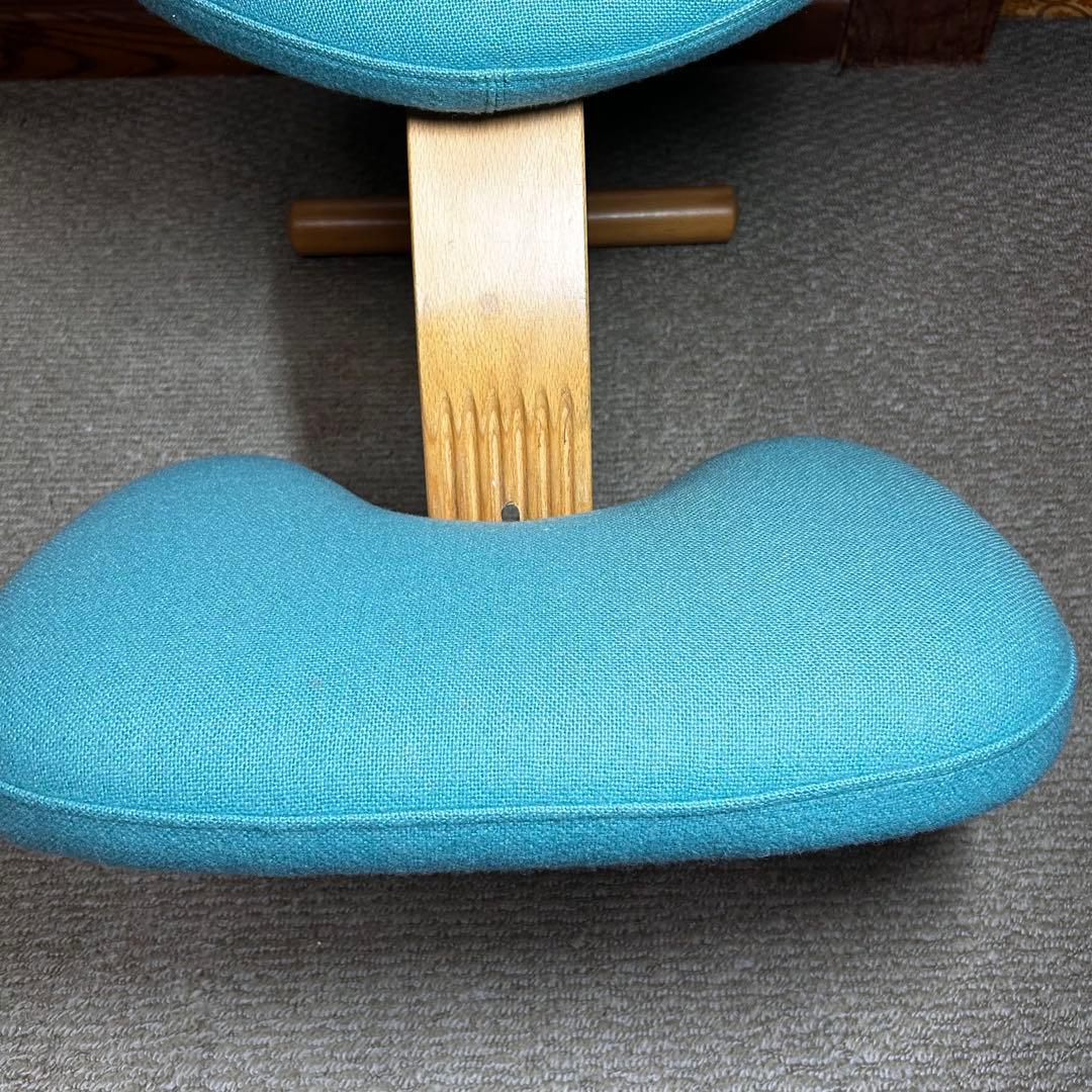 【美品】Rybo社 バランスチェア バランスイージー 姿勢矯正 ライトグリーン