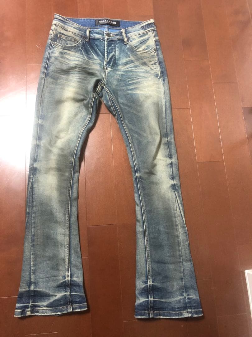 VALABASAS フレアデニムパンツ ライトブルー 30 値下げ可能！