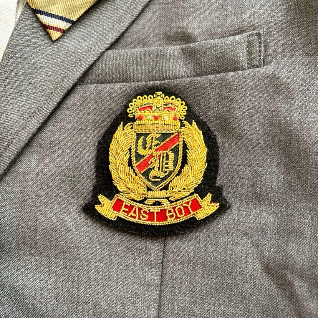 イーストボーイ フォーマル 4点セット 金ボタン エンブレム 卒服 160