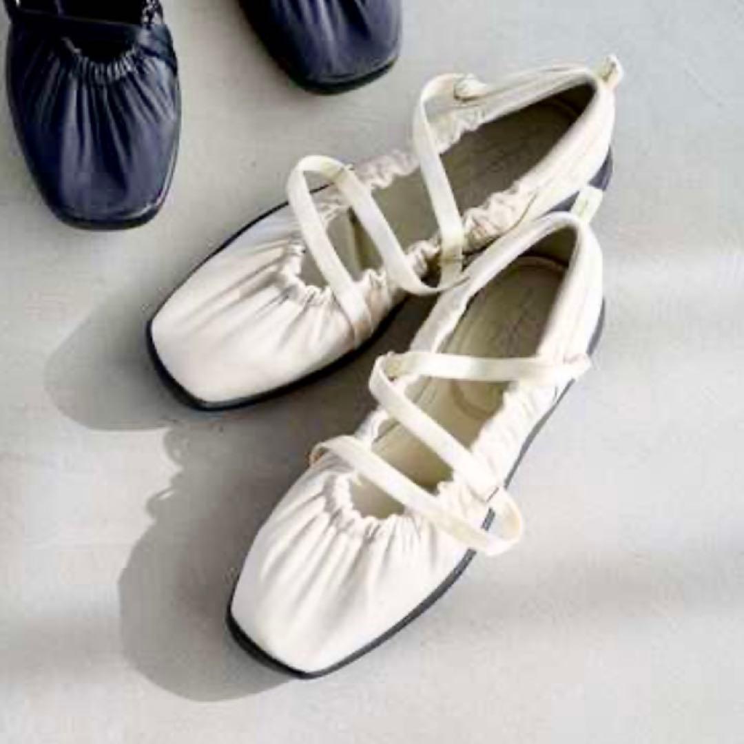 ルタロン　L エラスティックスニーカー　23.5㎝　お探しの方へ！