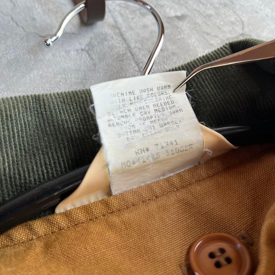 80s USA製 L.L.Bean ハンティングジャケット ダック地