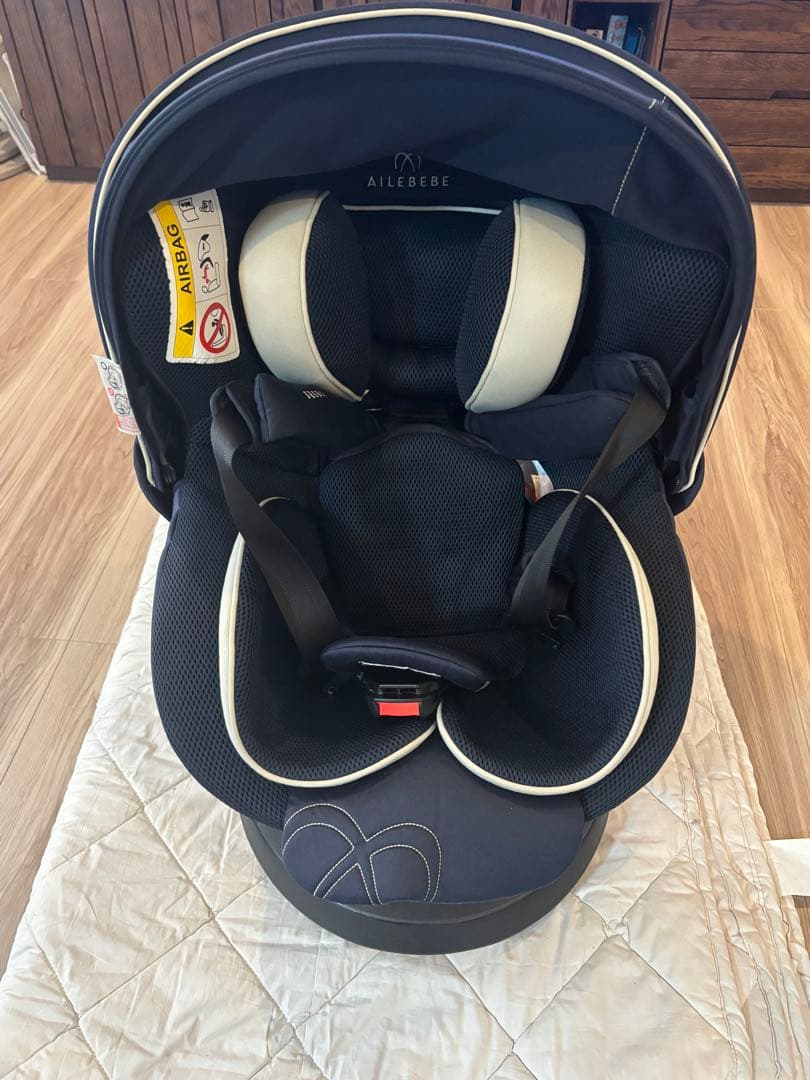 エールべべ クルット5iグランス グランネイビー チャイルドシート