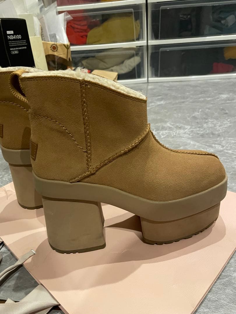 靴 UGG W NEW HEIGHTS PLATFORM MINI