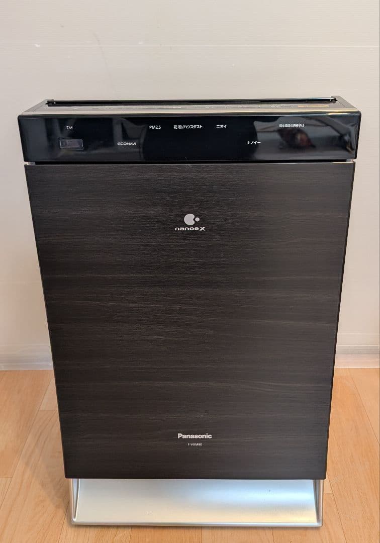 Panasonic F-VXM90 空気清浄機 ナノイー 木目調