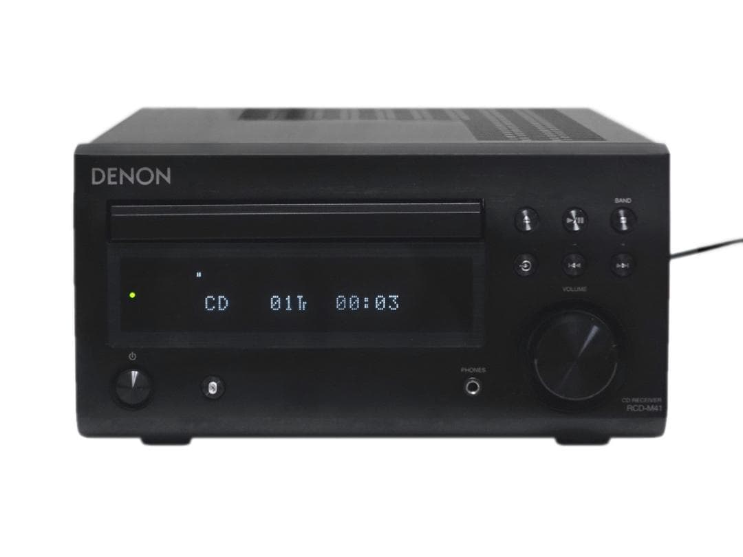 DENON デノン RCD-M41 CDレシーバー ブラック 2019年 動作品