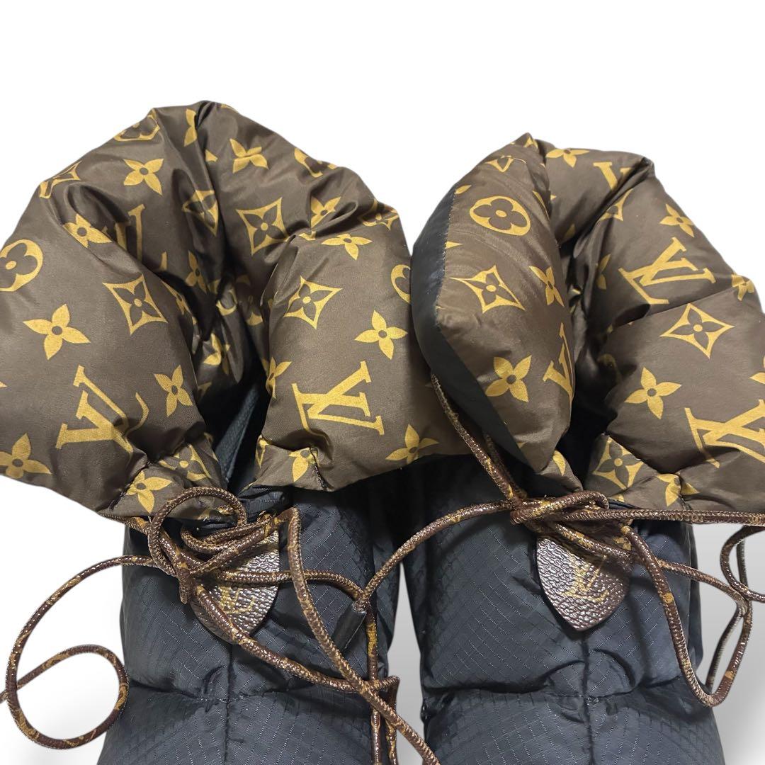 極美品　ルイヴィトン　ピローライン　アンクルブーツ　モノグラム　36 23cm