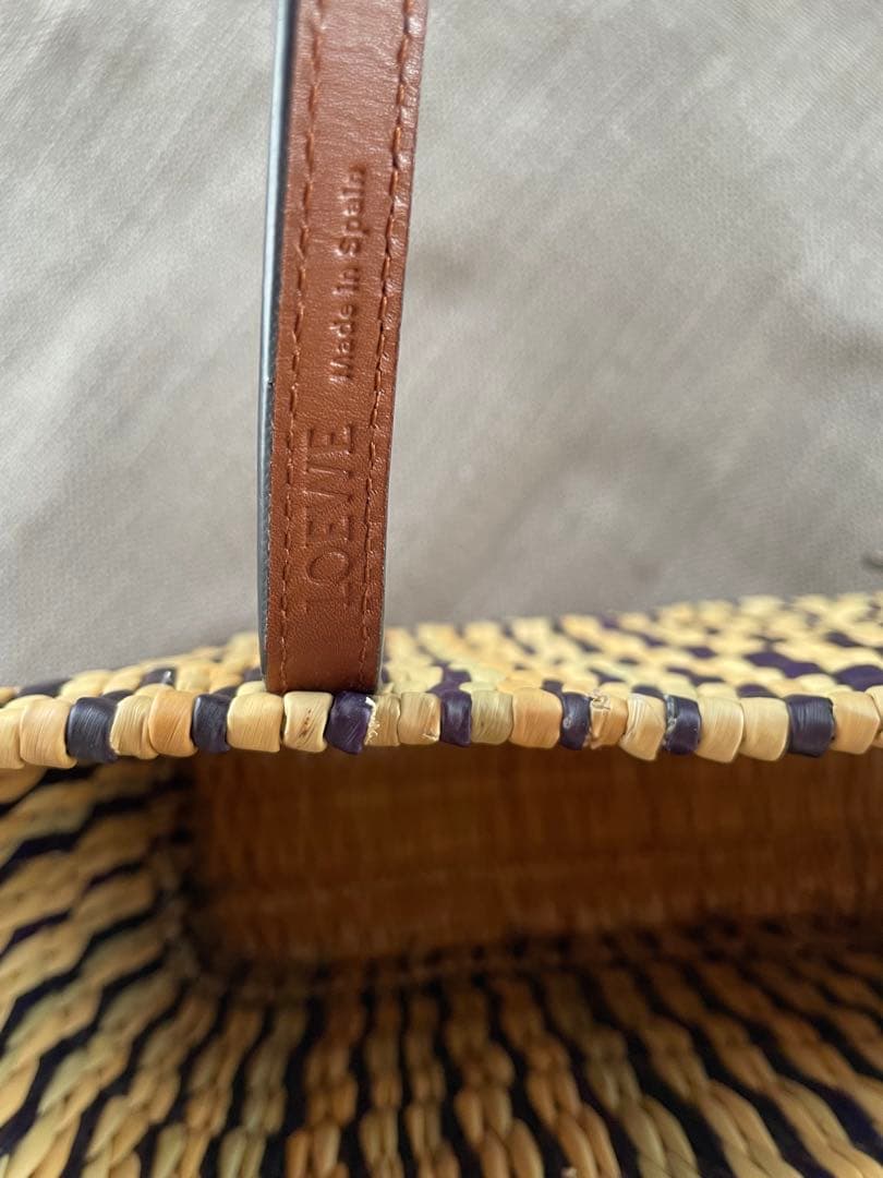 LOEWE ロエベ　スクエアバスケットカゴバック　スモール