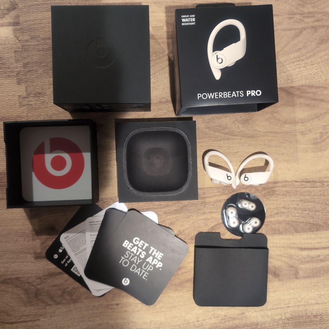 Powerbeats Pro ホワイト ワイヤレスイヤホン 充電器なし