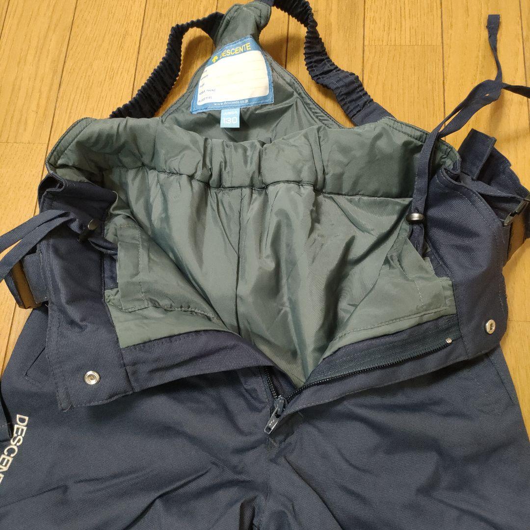 デサント スキーウェア 130cm 上下セット