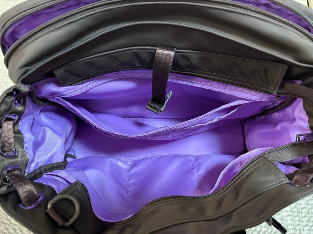 セレーンエテール　ビジネスバッグ　ブラウン