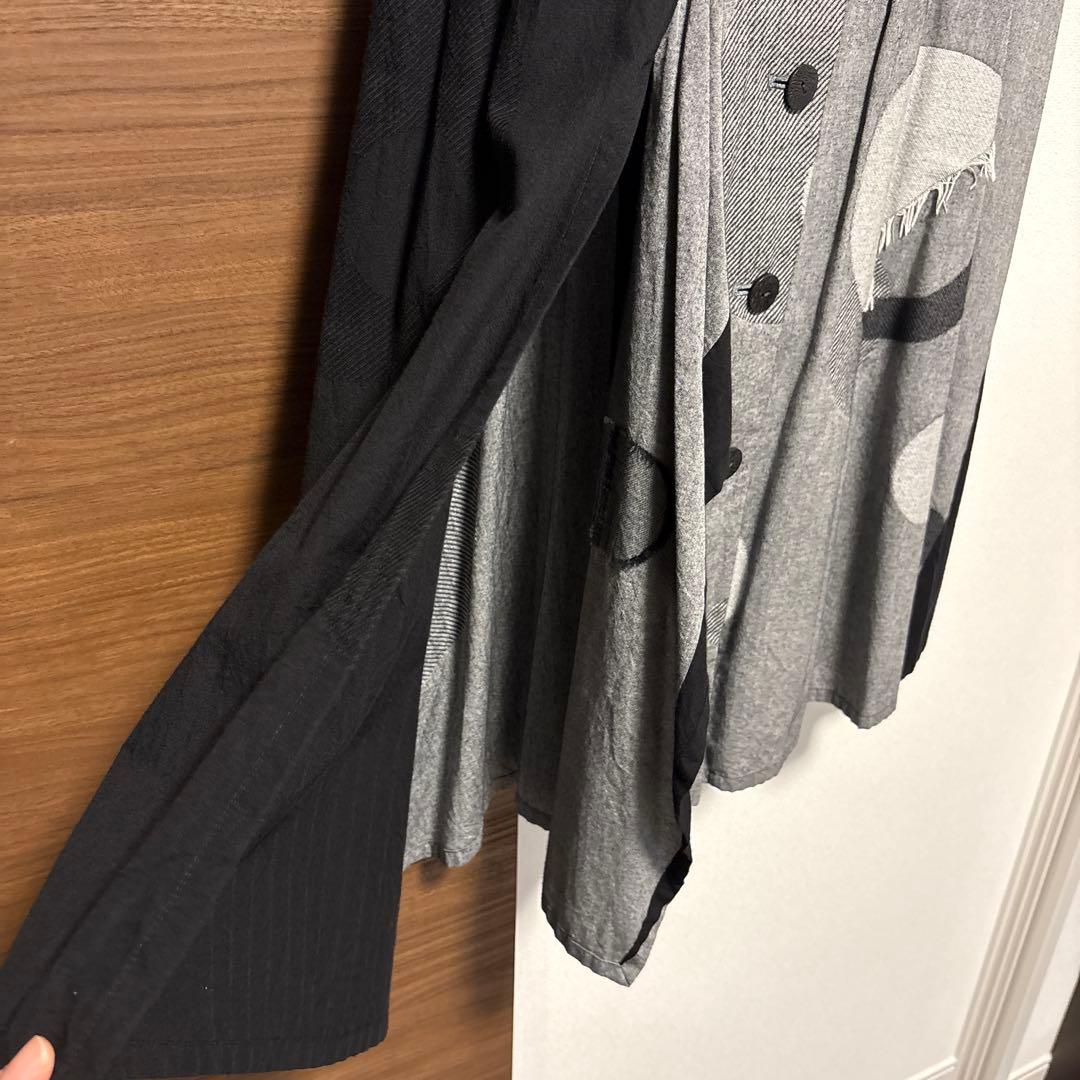 センソユニコ(慈雨)のロングジレ 着丈110㌢です。