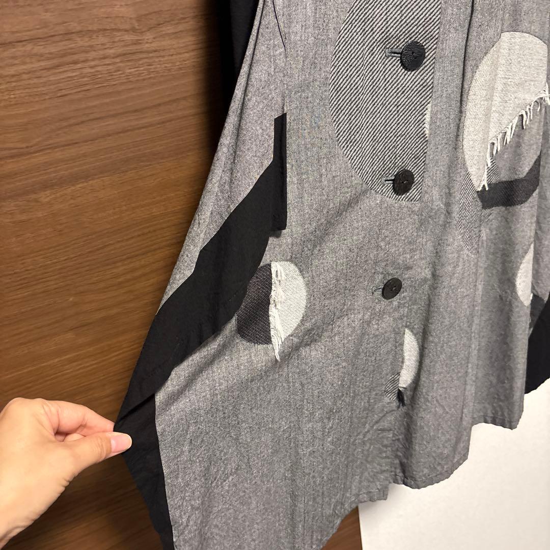 センソユニコ(慈雨)のロングジレ 着丈110㌢です。