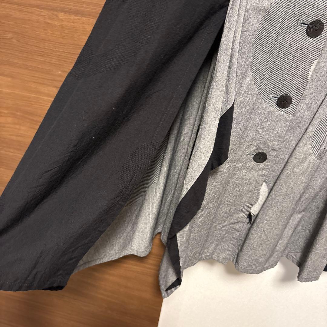 センソユニコ(慈雨)のロングジレ 着丈110㌢です。