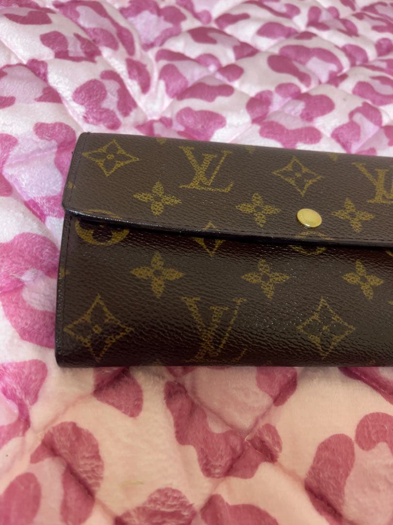 ルイヴィトン モノグラム VUITTON 長財布 ポルトフォイユ サラ
