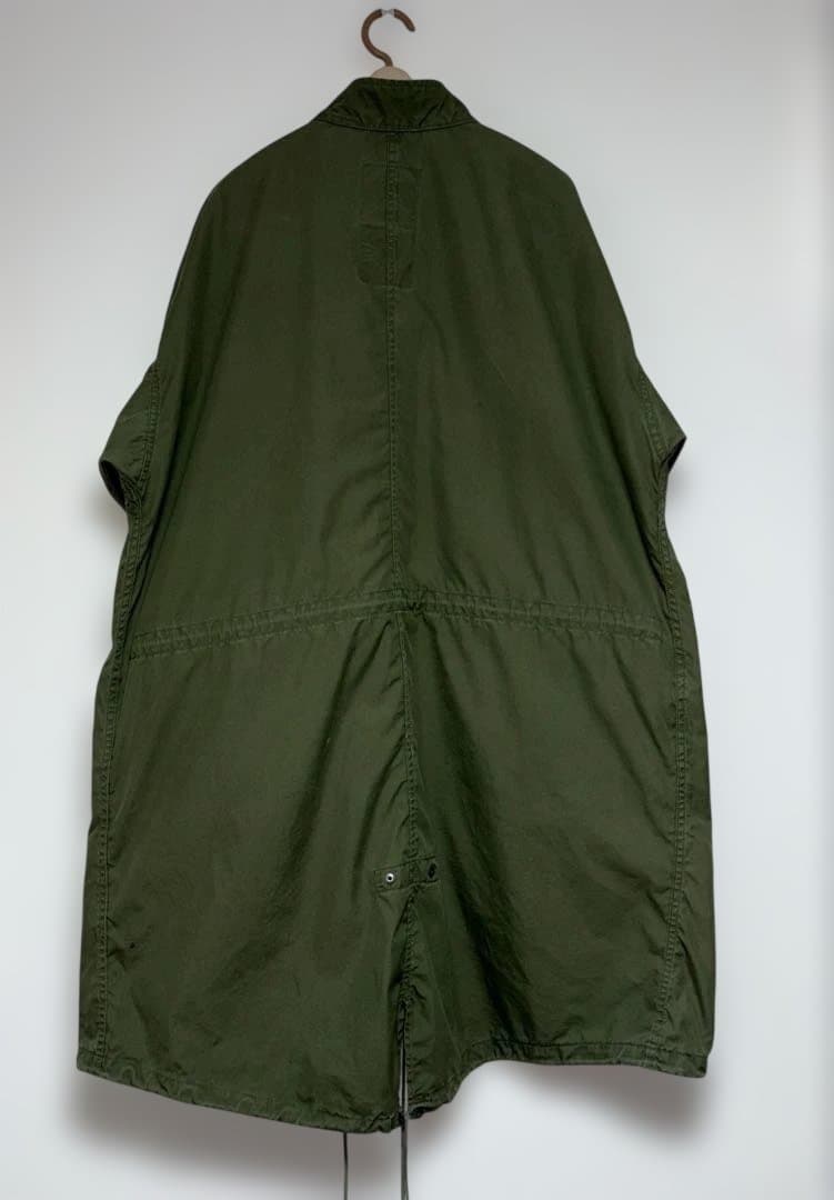 米軍 実物　M65 フィッシュテールパーカー　シェルのみ　82年製　モッズコート